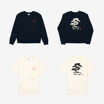 Hanko Crest Tee - Cream