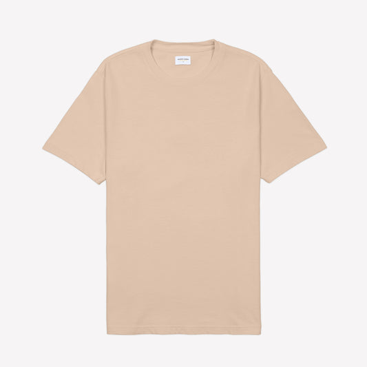 Mens Japanese Streetwear Uniform Tee in Oat