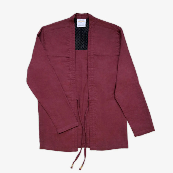 streetwear kimono noragi jacket in Japanese AKASHI-KAMA plum